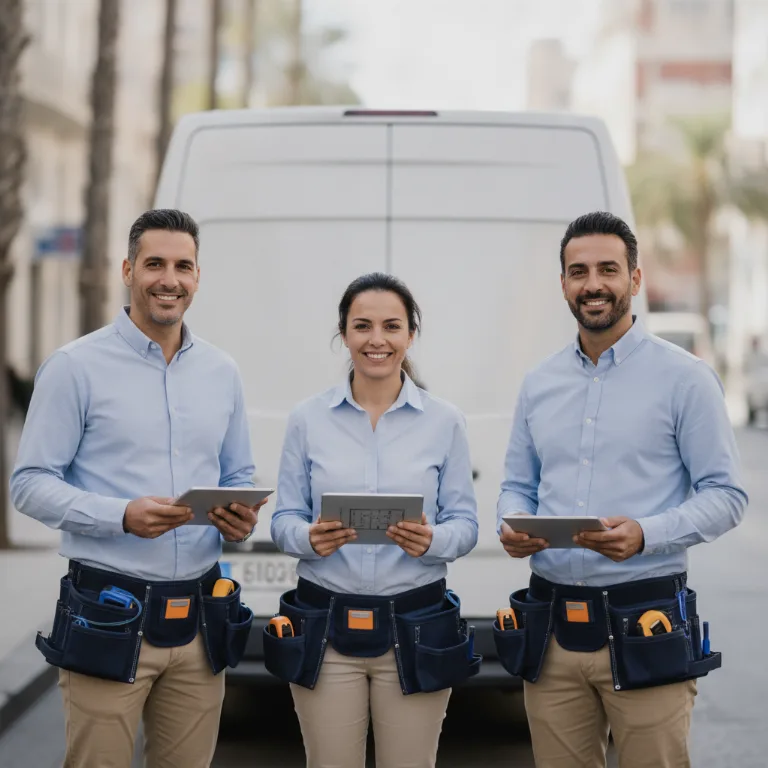 Agencia Inmobiliaria Comercial equipo en Santutxu